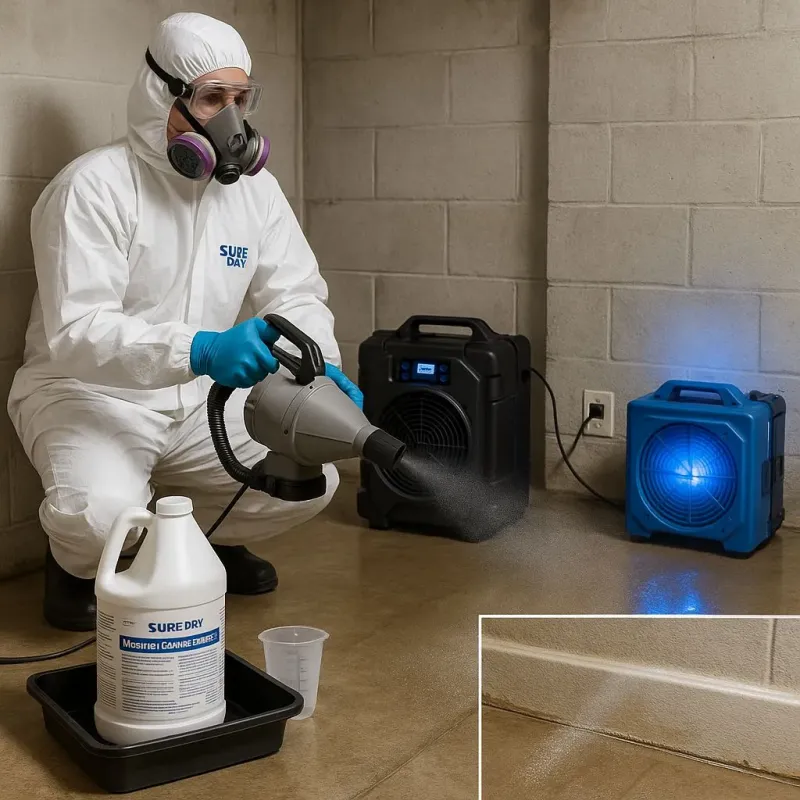 Sanitization and Odor Removal process in West Elkridge, MD