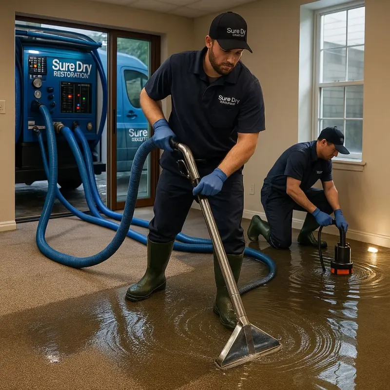 Water Extraction and Removal process in West Elkridge, MD